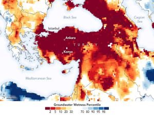 NASA'dan Türkiye'ye kuraklık uyarısı