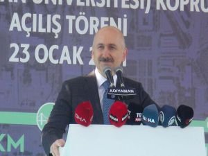 Bakan Karaismailoğlu Adıyaman'da köprülü kavşak açılışına katıldı