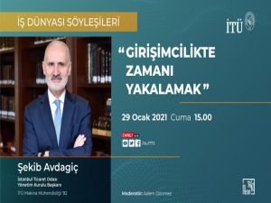 İTO Başkanı Şekib Avdagiç İTÜ’nün Konuğuydu