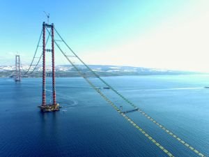 1915Çanakkale Köprüsü Kedi Yolu Tamam, Sıra Ana Halatlarda