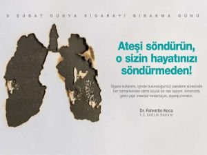 Sağlık Bakanı Koca'dan sigarayı bırakma çağrısı