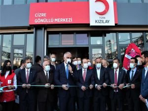 Cizre'de Kızılay Gönüllü Merkezi hizmete açıldı