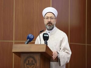 Erbaş, "Diyanet salgınla mücadelede sürecin en aktif kurumlardan oldu"