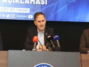 Sağlık-Sen ocak ayı "Türkiye Sağlık Çalışanları Raporu"nu açıkladı