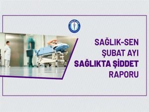 Sağlık-Sen şubat ayı "Sağlıkta şiddet" raporunu açıkladı