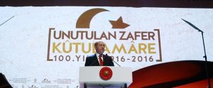 Erdoğan: Kut'ül Amare Zaferi'nin 100. Yılı töreninde konuştu