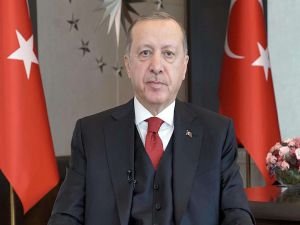 Cumhurbaşkanı Erdoğan'dan düşen uçağın pilotu için taziye mesajı