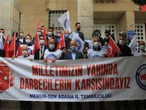 Memur-Sen Adana İl Temsilciliğinden vesayetçi amiraller hakkında suç duyurusu