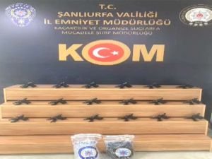 Şanlıurfa'da 18 adet tabanca ele geçirildi