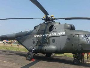 Peru'da askeri helikopter düştü: 5 ölü