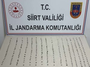 Siirt'te yüzlerce tarihi sikke ele geçirildi