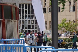 Gaziantep'te kullanılan bombalı aracın enkazı kaldırıldı