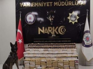 Van'da 216 kilogram eroin ele geçirildi