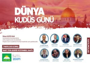 HÜDA PAR, "Dünya Kudüs Günü" sempozyumu düzenleyecek