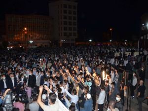 Diyarbakır'dan Kudüs direnişine kitlesel destek