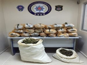 47 Kilo Esrar ele geçirildi