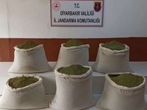 Diyarbakır'da 263 kilogram esrar maddesi ele geçirildi