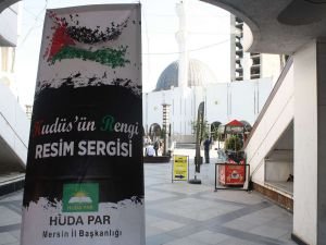 Mersin'de "Kudüs’ün Resmi" temasıyla resim sergisi düzenlendi