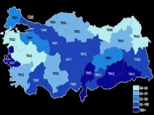 En yüksek işsizlik oranı TRC3 bölgesinin