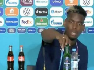 Paul Pogba'dan "bira şişesi" tepkisi