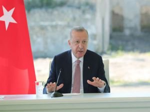 Cumhurbaşkanı Erdoğan: Biden'a F-35 ile S-400 konusunda bizden farklı adım atmamızı beklemeyin dedim