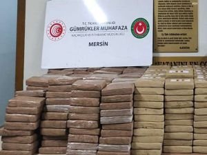 Mersin Limanı'nda 463 kilogram kokain ele geçirildi