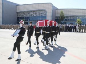 Piyade Astsubay Çavuş Cihan Çiftçibaşı’nın naaşı memleketine uğurlandı