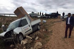 Mardin'de Aşırı yağış nedeniyle kaza: 3 yaralı