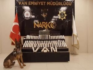 Van'da 45 kilogram uyuşturucu ele geçirildi