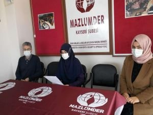 MAZLUMDER Kayseri Şubesi'nden okula kaydı yapılmayan mülteci çocuklara ilişkin açıklama