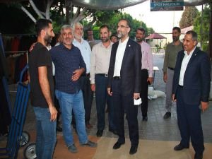 HÜDA PAR Genel Başkan Vekili Sağlam Mersin’de temaslarda bulundu