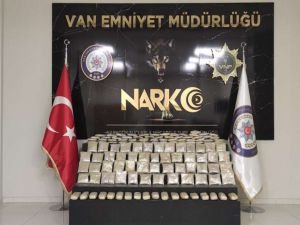 Van'da 149 kilogram uyuşturucu ele geçirildi