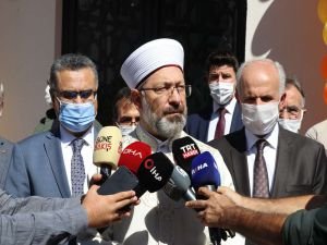 Diyanet İşleri Başkanı Erbaş: Sessiz ibadet kararından vazgeçilmelidir