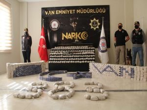 Van’da 383 kilogram eroin ele geçirildi