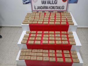 Van'da 124 kilogram uyuşturucu ele geçirildi