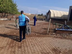 Adıyaman İl Müftülüğünden engelli vatandaşlara tekerlekli sandalye