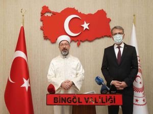 Diyanet İşleri Başkanı Erbaş Bingöl’de