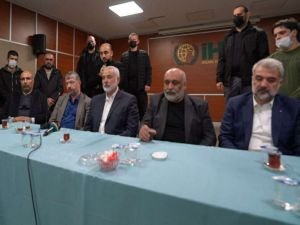 HAMAS Lideri Heniyye'den İHH’ya taziye ziyareti