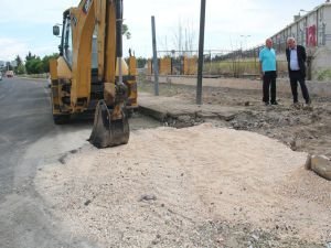 Bomba çukuru kapatıldı