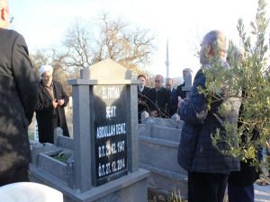 Şehid Abdullah Deniz kabri başında yâd edildi