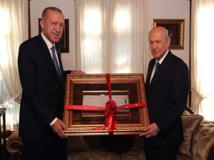 Cumhurbaşkanı Erdoğan'dan Devlet Bahçeli'ye ziyaret