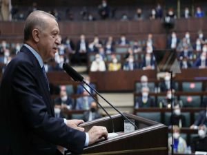 Erdoğan: HAMAS, topraklarını ve vatandaşlarını koruma mücadelesi veren mücahidler grubudur