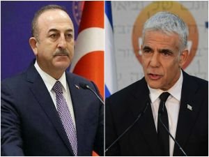 Çavuşoğlu, siyonist işgal rejimi sözde dışişleri bakanı ile görüştü