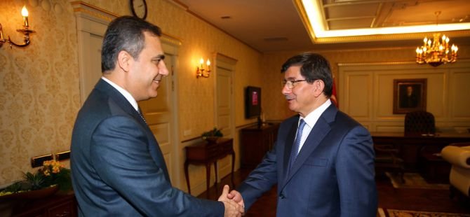 Davutoğlu, Fidan’ı kabul etti