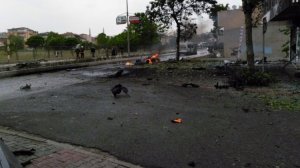 İstanbul Sancaktepe'deki patlama anı