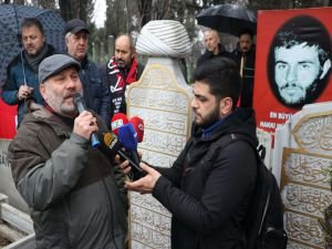 Metin Yüksel şehadetinin 43'üncü yıl dönümünde mezarı başında anıldı