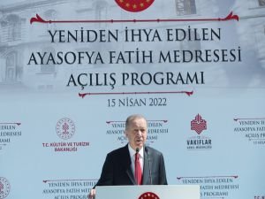 Cumhurbaşkanı Erdoğan, Ayasofya Fatih Medresesi'nin açılışını yaptı