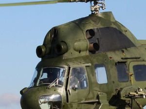 Rusya'da helikopter düştü