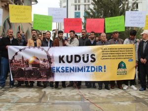 Van'da "Dünya Kudüs Günü" münasebetiyle basın açıklaması düzenlendi