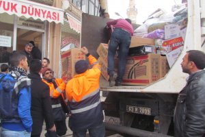 Siverekli STK'lardan Sur halkına yardım